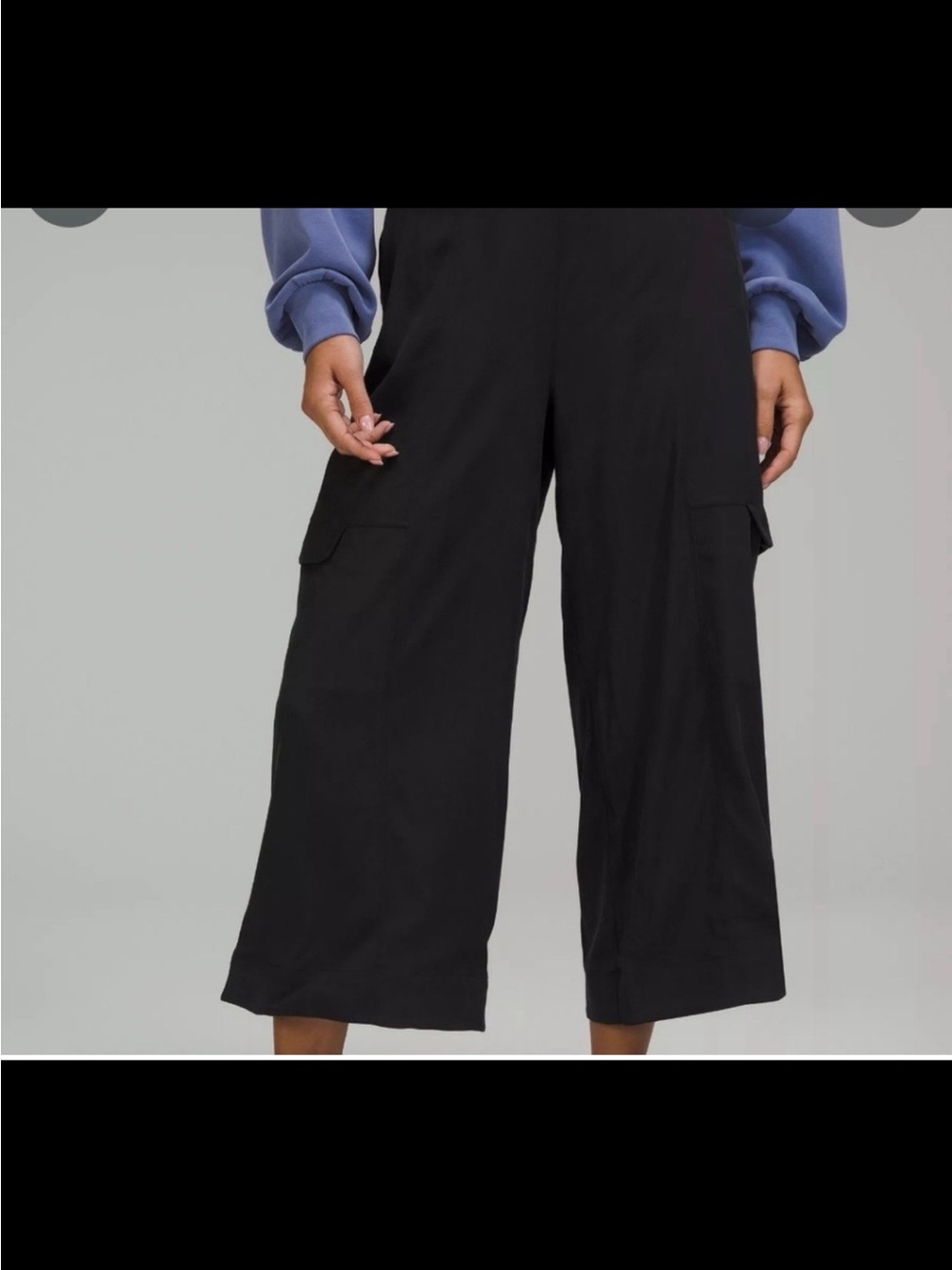 Lululemon Metropolis Maven
Cropped Wide Leg Pants